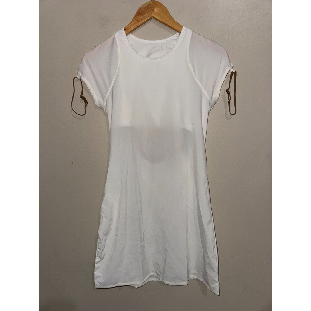 Nike x Jacquemus Dress La Robe White Short Sleeve Womens Size S DN3243-100 NEW